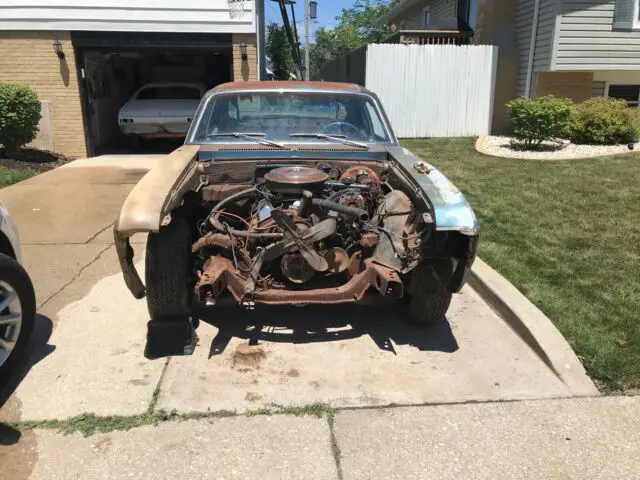 1968 chevrolet nova coupe blue rwd automatic ss