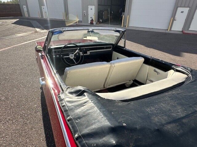 1967 dodge dart gt convertible 2-door red with white interior. runs and drives