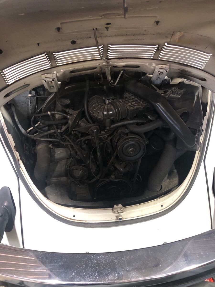 1977 volkswagen 1600 convertible white rwd manual