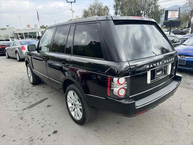2012 land rover range rover hse