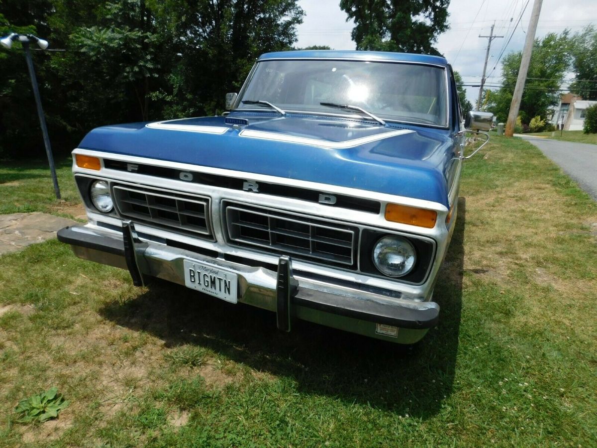1977 ford f150 explorer pickup truck 4x2. 302 automatic