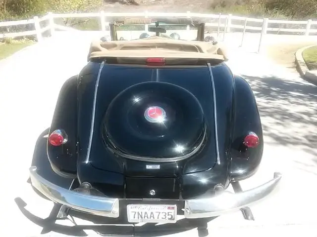 1935 mercedes benz 500k roadster tribute v8 pw pdl ps pb a/c suicide doors