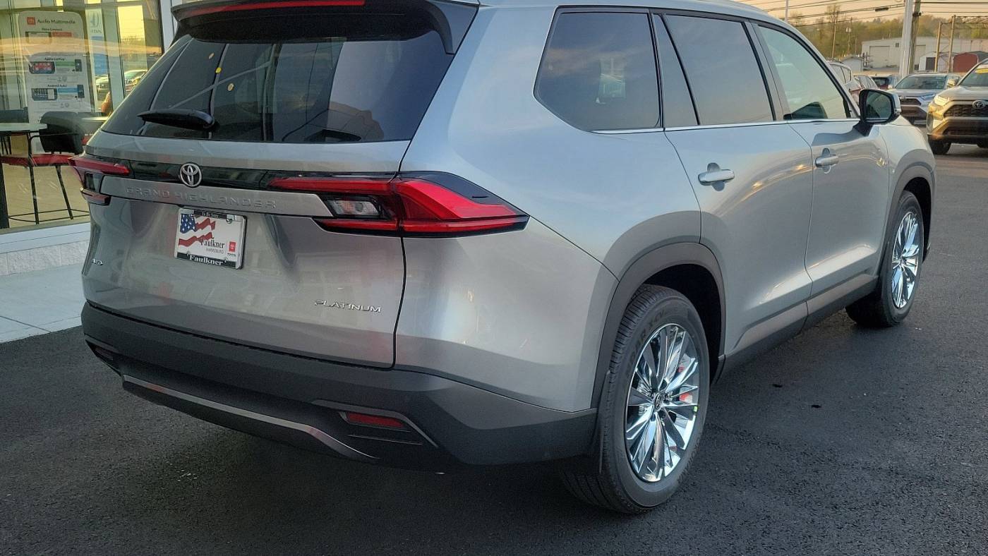 2024 toyota grand highlander platinum