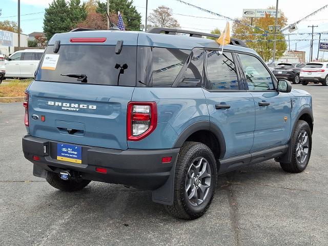 2023 ford bronco sport badlands