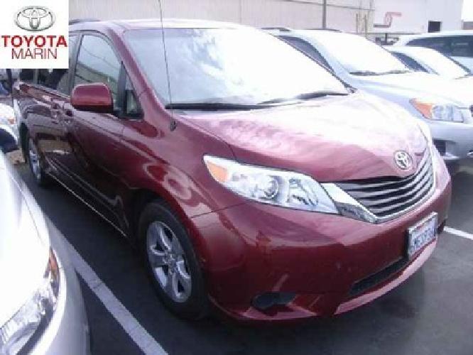 2011 toyota sienna le cd/mp3..one owner in san rafael, ca