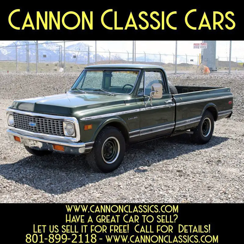 ***1972 chevy c20 v8 manual ***