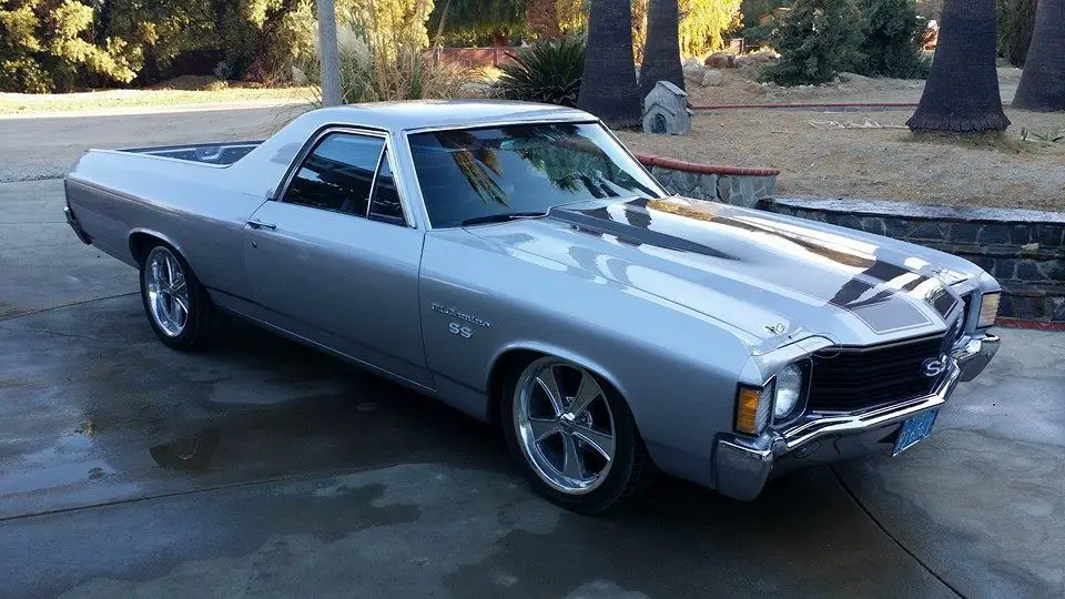 1972 chevrolet el camino custom standard cab pickup 2-door 5.7l