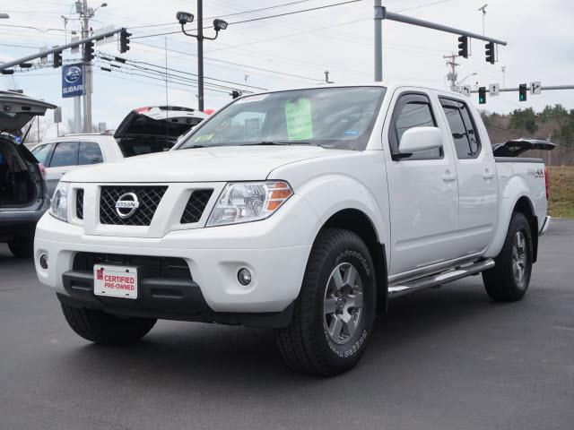 2012 nissan frontier pro-4x 4x4 pro-4x 4dr crew cab swb pickup 6m for sale in augusta, maine