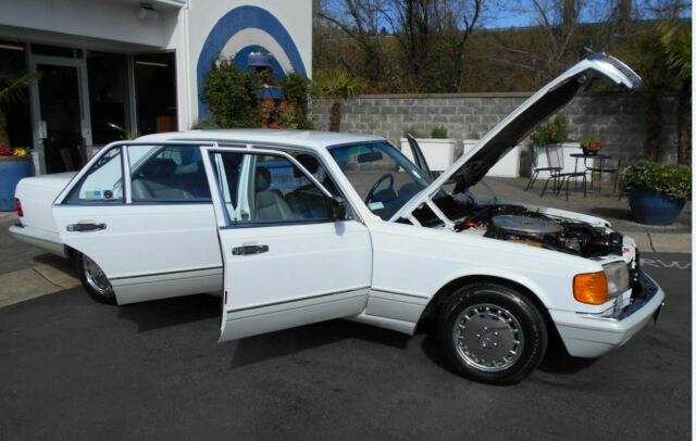 1991 mercedes-benz 560sel 5.6l v8, 4 door sedan