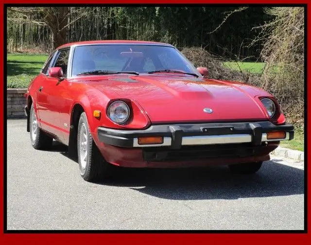1979 datsun 280zx 2+2 red coupe manual