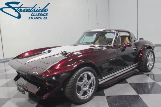 1966 chevrolet corvette restomod 43576 miles brandywine coupe 350 ci lt4 6 speed
