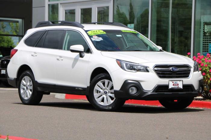 certified 2018 subaru outback 2.5i premium corvallis, or 97330 for sale in adair village, oregon
