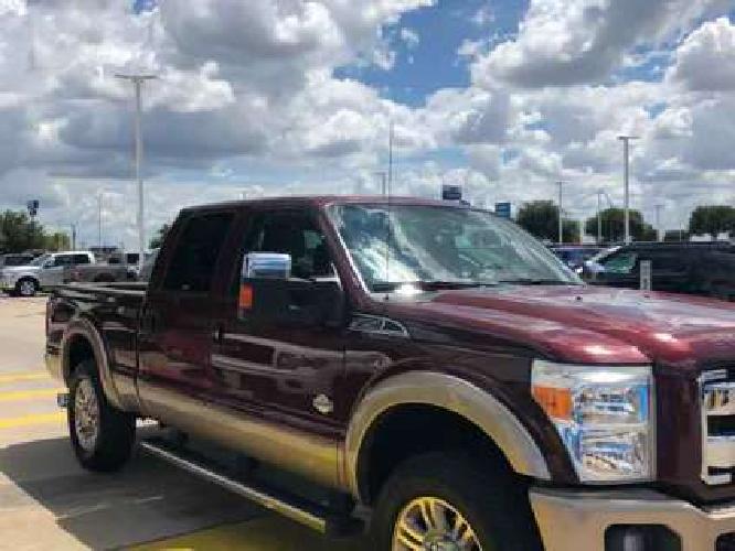 used 2011 ford super duty f-250 srw 4wd crew cab 156 in san antonio, tx