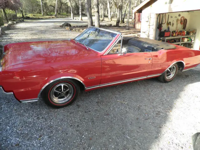 1967 oldsmobile 442 base convertible 2-door 6.6l(the real deal)