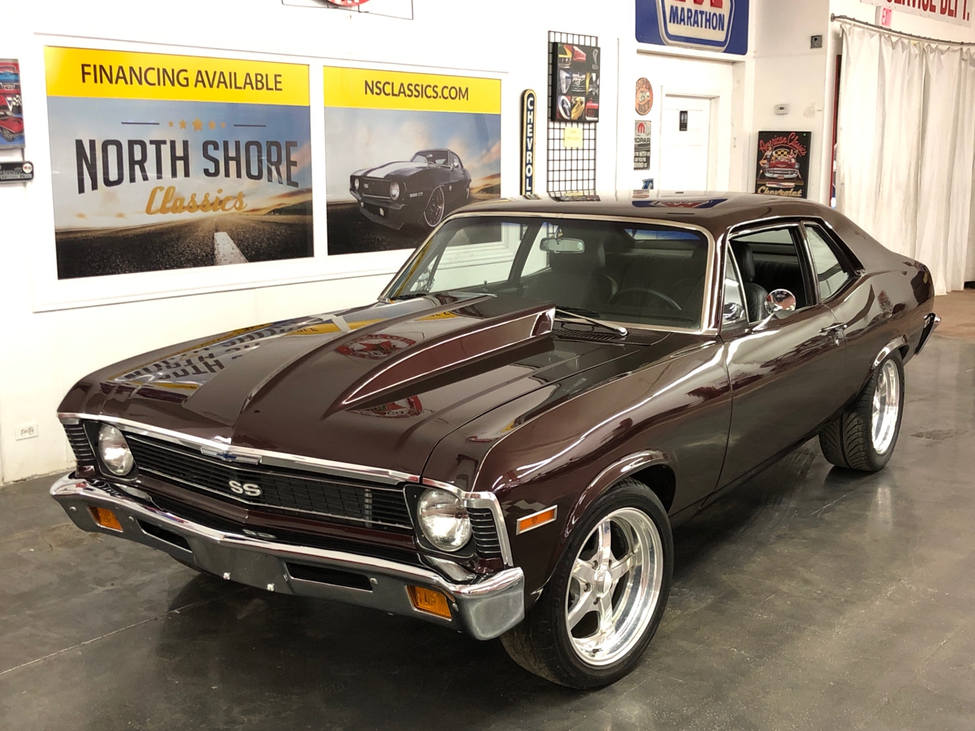 black cherry chevrolet nova with 79,263 miles available now!