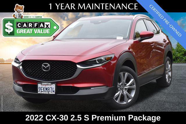 2022 mazda cx-30 premium package