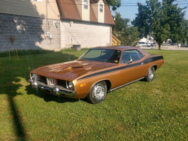 1973 plymouth barracuda cuda 340/4-speed 70k original miles numbers matching!