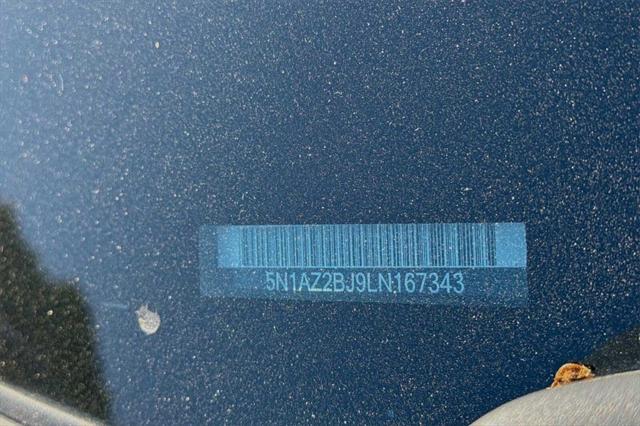 2020 nissan murano sv fwd