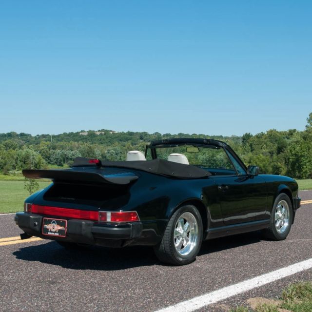1988 porsche 911 carrera cabriolet ,last version of the original 911