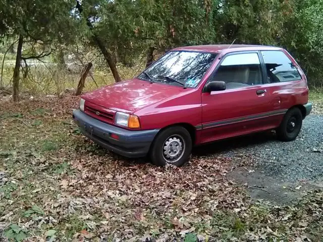 1988 ford festiva lx 5 speed