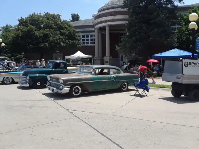 1958 chevy delray 2 door hard top