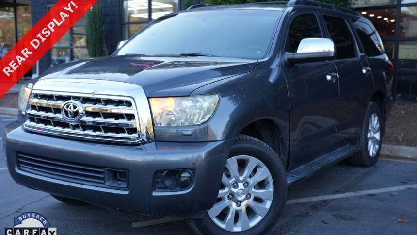 2012 toyota sequoia platinum