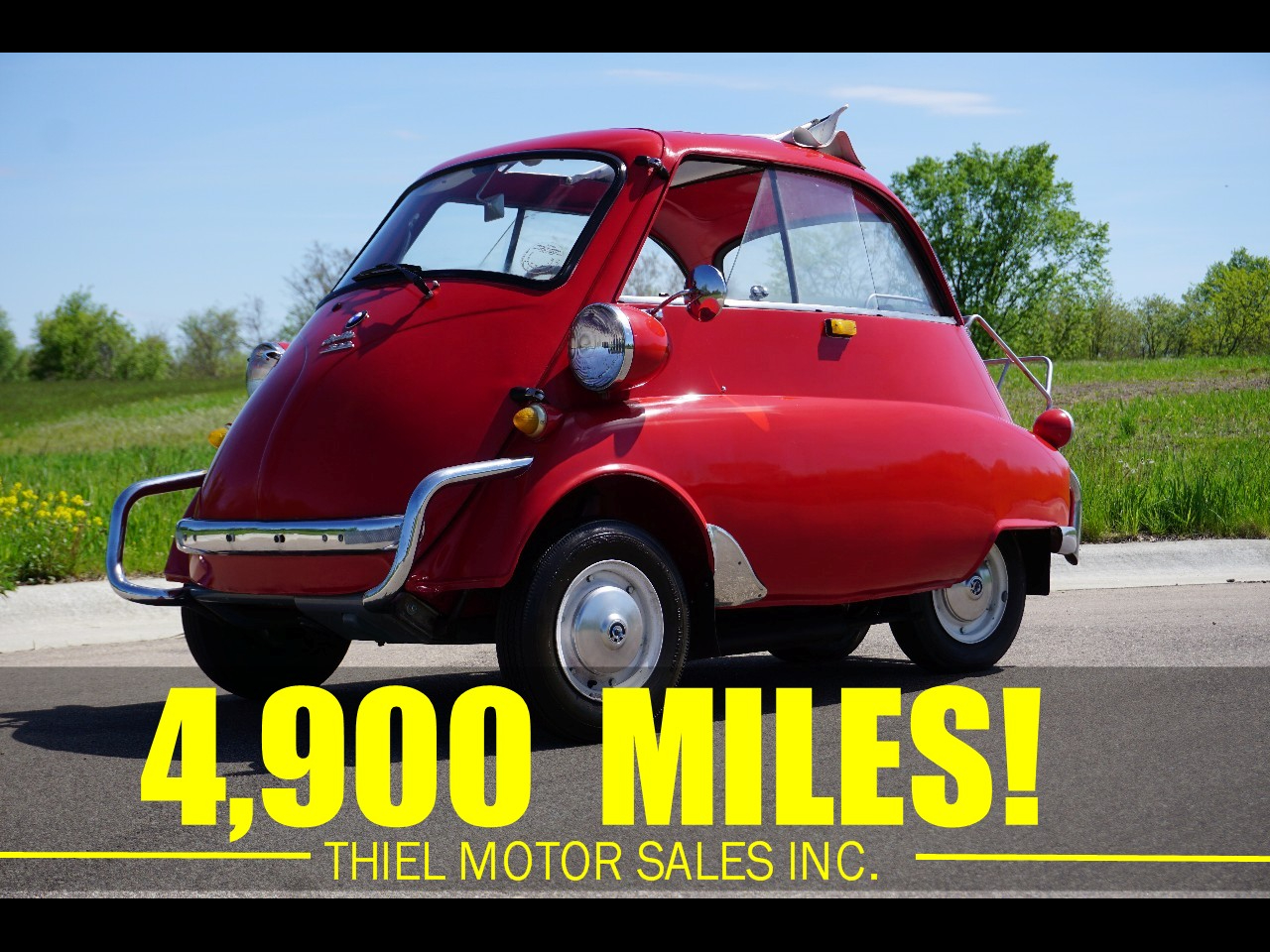 1957 bmw isetta 300 deluxe