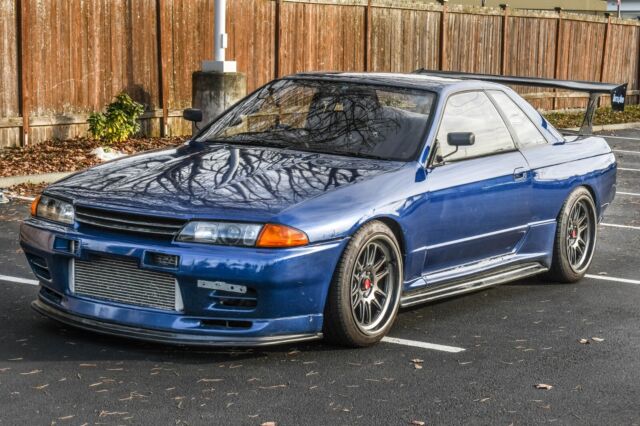 1990 nissan skyline gtr coupe 5spd manual awd precision turbo bride seats