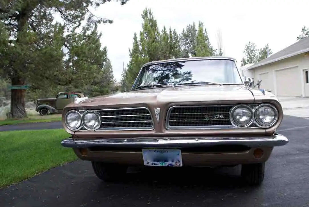 1963 pontiac lemans convertible brown rwd automatic lemans
