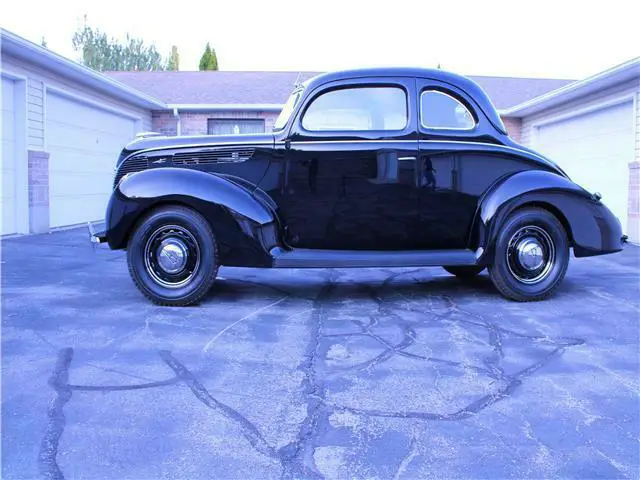 1938 ford club coupe v8 flathead manual coupe black