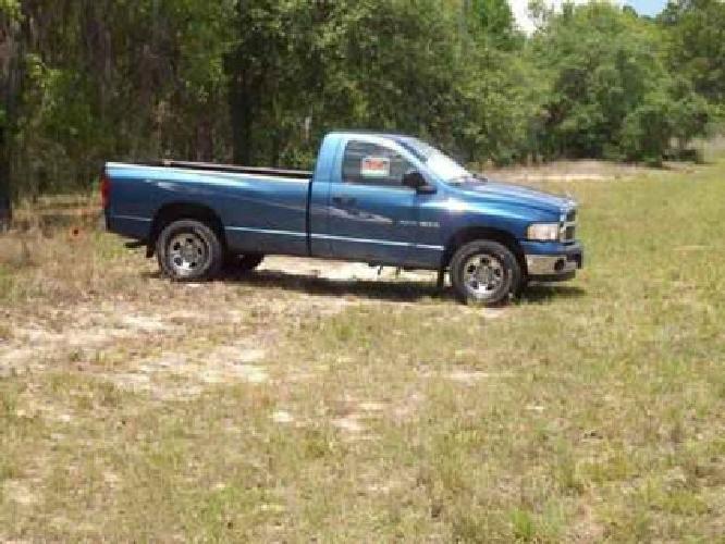 2003 dodge ram 1500 4x4 long bed excellent condition in dunnellon, fl