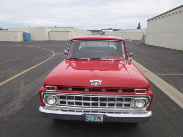1965 ford 100 custom cab pickup truck