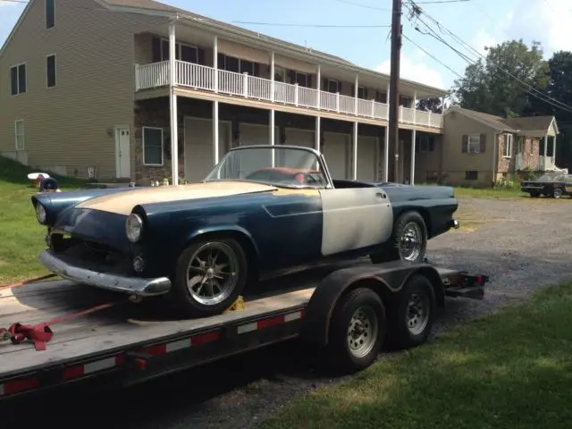 1955 thunderbird, hot rod t-bird 4.6 fuel injected, street & strip drag custom