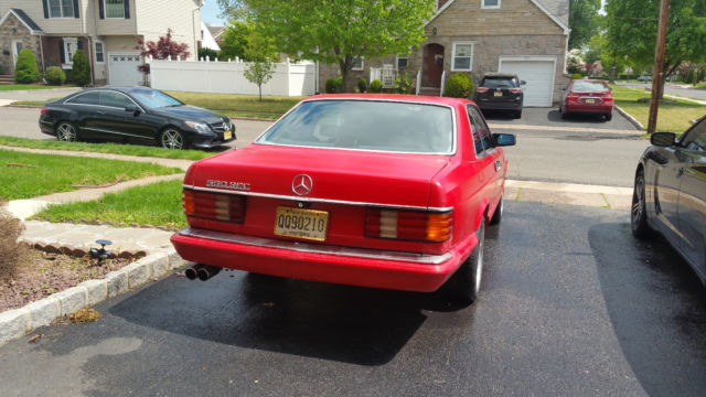 1986 mercedes benz 560 sec - no reserve!