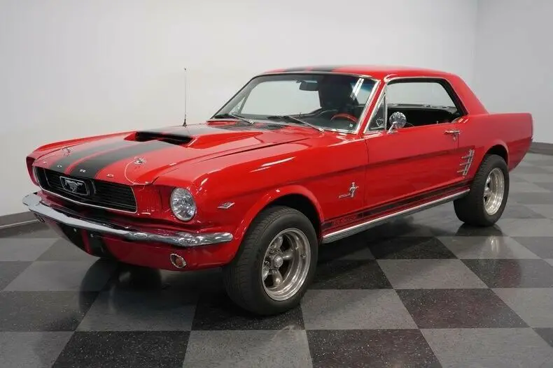 pony gt shelby v8 stroker manual classic vintage collector red black edelbrock m