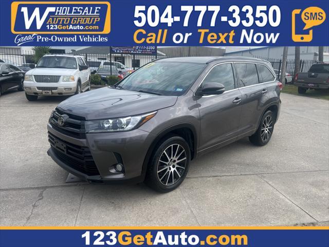 2017 toyota highlander se