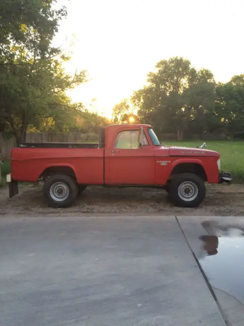 1968 power wagon w100 w200 unrestored
