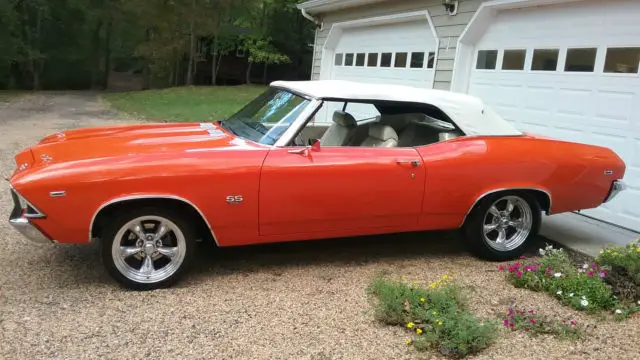 1969 chevelle ss # matching 396 convertible