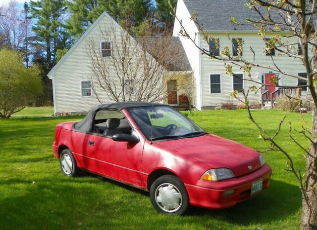 1993 geo / chevy metro lsi convertible