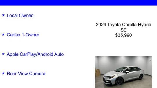 2024 Toyota hybrid