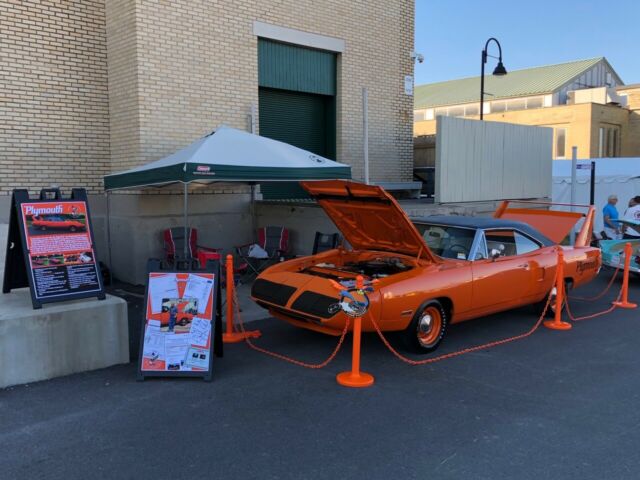 1970 plymouth superbird, all numbers matching, signed by "king "richard petty"
