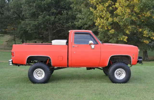 1979 chevrolet silverado k10 4x4 swb fleetside pickup truck