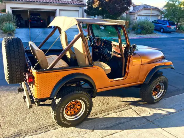 1981 jeep renegade cj5 fuel injection 258 - ca somg legal - 33k miles - upgraded