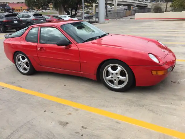 1994 porsche 968 coupe guards red 6 speed gorgeous