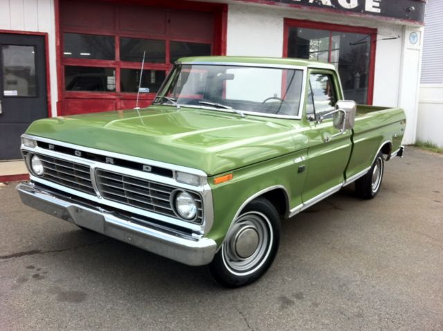 1974 ford f100 survivor barn find original paint!