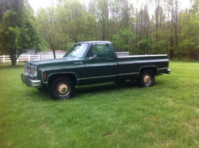1973 chevrolet custom deluxe c20 pickup