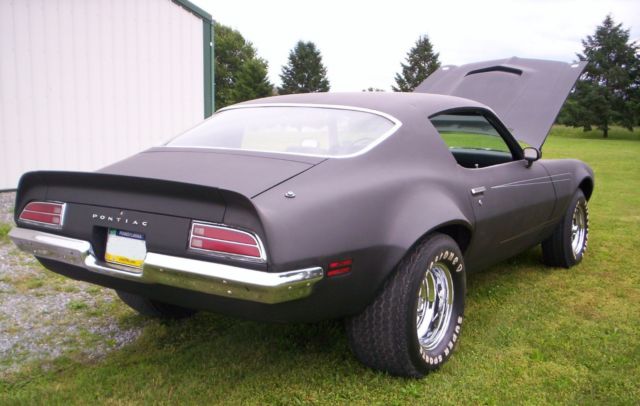 1970 pontiac firebird 4 speed "street machine survivor"