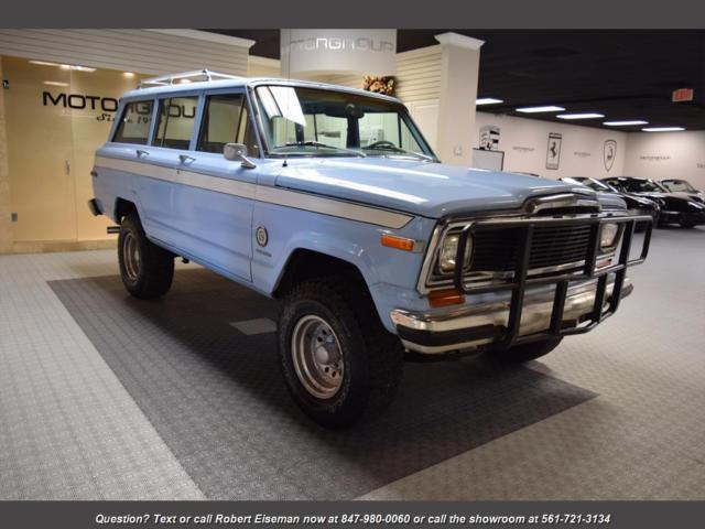 1979 jeep grand cherokee cherokee s, cold factory a/c, 4x4, we finance fl