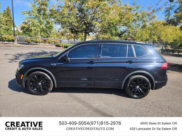 2020 volkswagen tiguan 2.0t se r-line black
