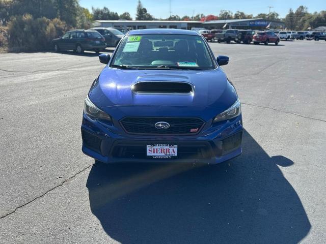 2018 subaru wrx sti limited w/ lip